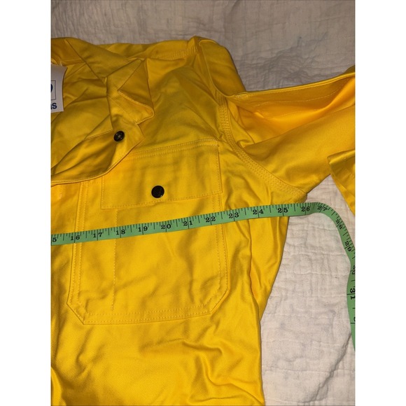 WENAAS ANTIFLAME COVERALLS Yellow Flame-Resistant Workwear Size 46 NWT - Picture 13 of 16
